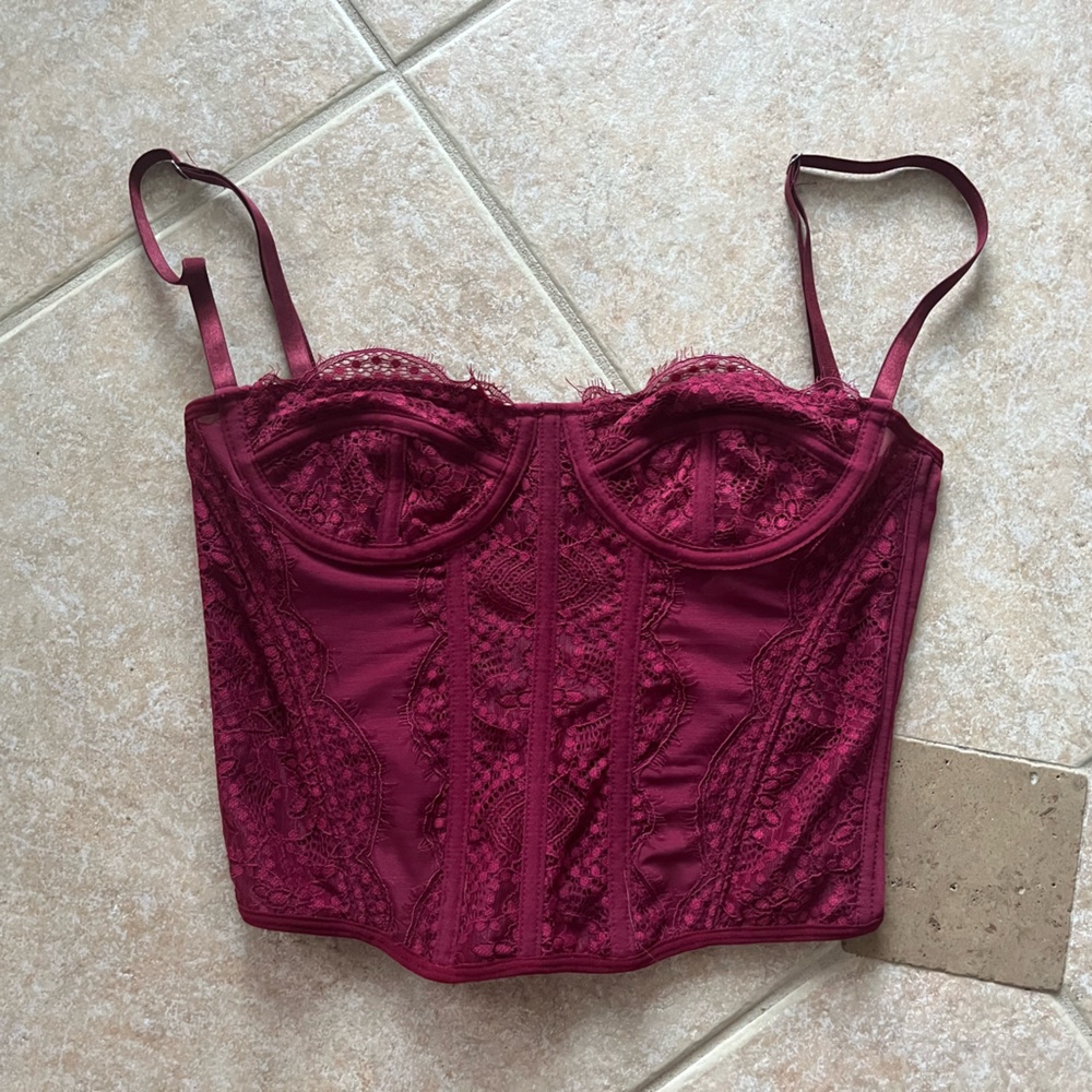 Cami Corset Lace Top Size 2/XS